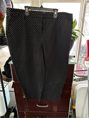 Kim Rogers Black Polka Dot Capris